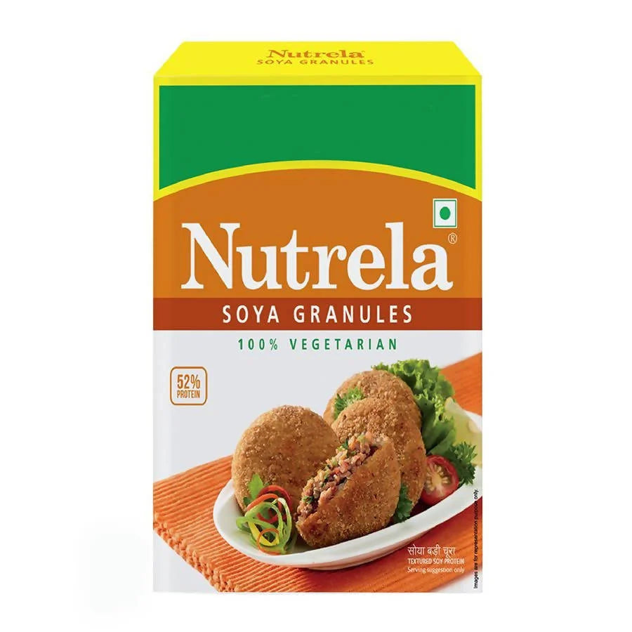 Nutrela Soya Granules -200 gm Mytrendzcart