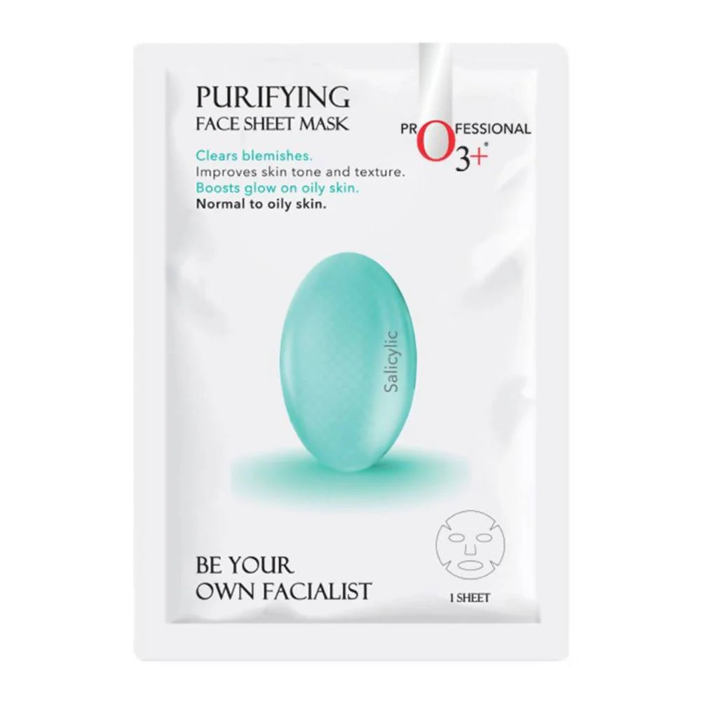 Professional O3+ Facialist Purifying Face Sheet Mask -30 gm Mytrendzcart