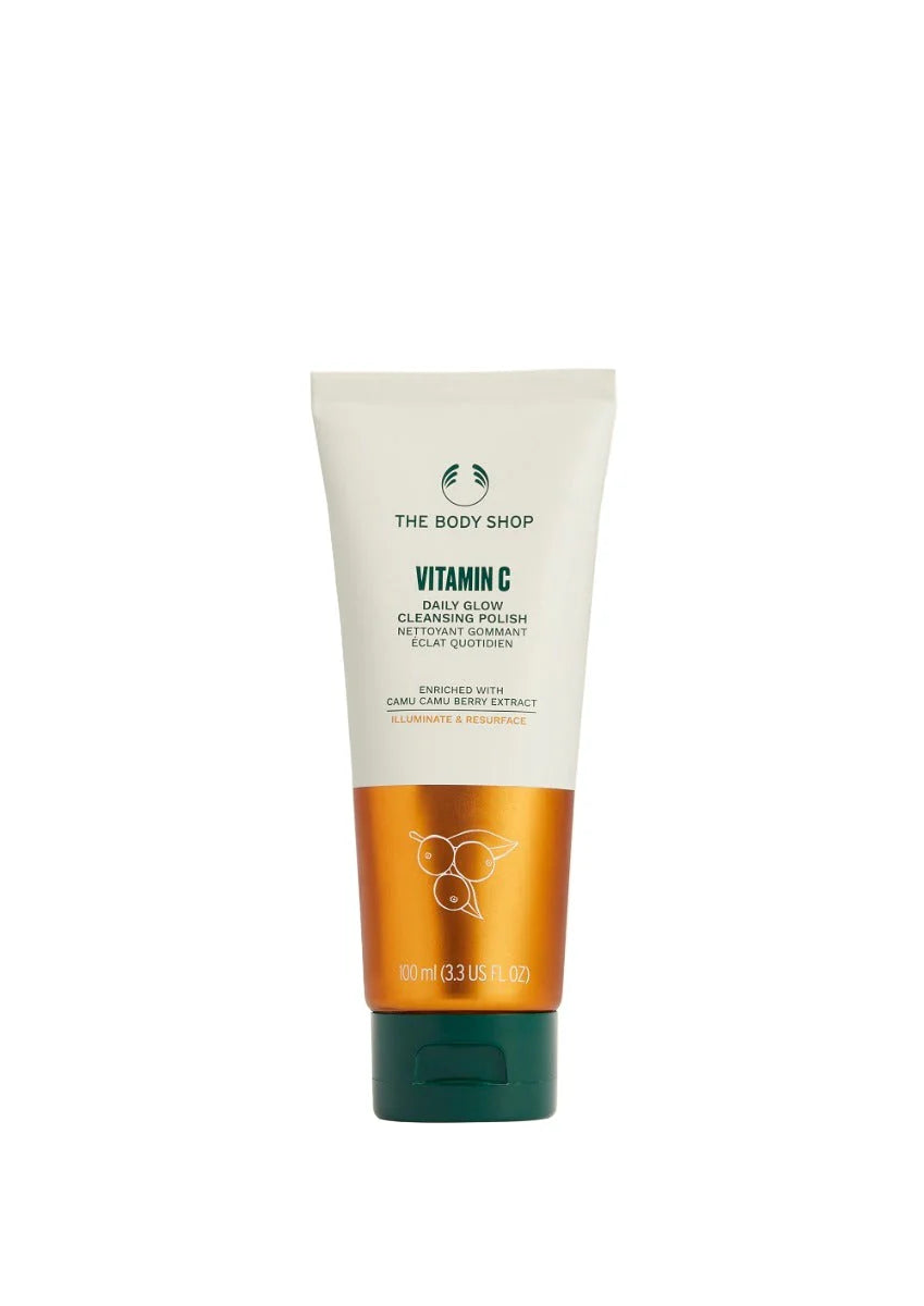 The Body Shop Vitamin C Daily Glow Cleansing Polish -100 ml Mytrendzcart