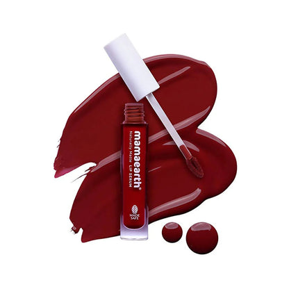 Mamaearth Naturally Matte Lip Serum / Chirpy Cherry -3 ml Mytrendzcart