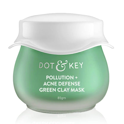 Dot & Key Pollution + Acne Defense Green Clay Face Mask -85 gm Mytrendzcart