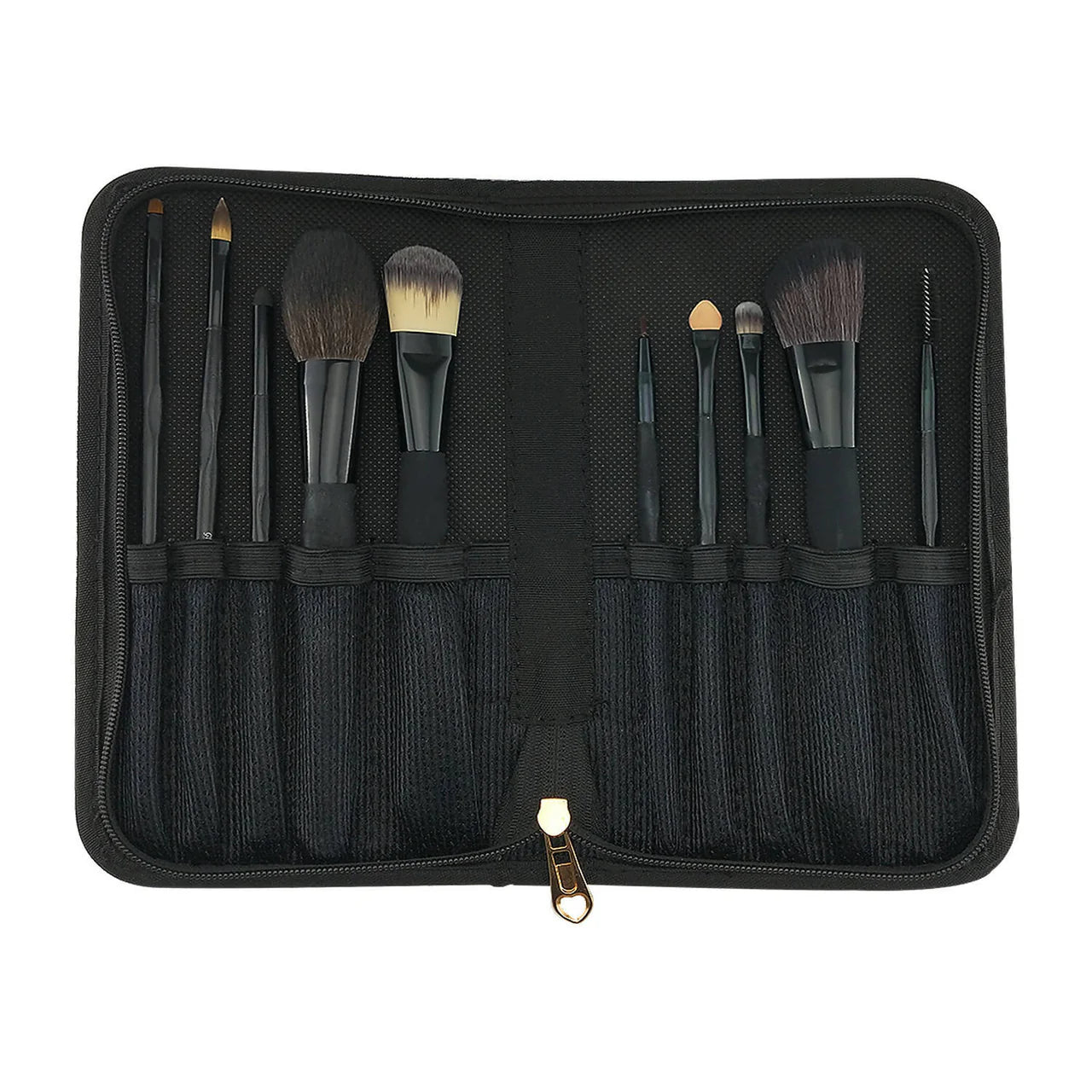 Glamgals Professional Makeup Brush Set Pack of 10 -Kit Mytrendzcart