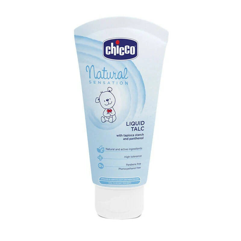 Chicco Liquid Talc Natural Sensation -100 ml Mytrendzcart