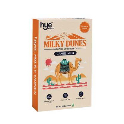 Hye Foods Milky Dunes -Turmeric Flavour 300gm Mytrendzcart