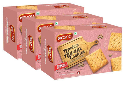 Bikano Premium Ajwain Butter Cookies -Pack of 1 Mytrendzcart