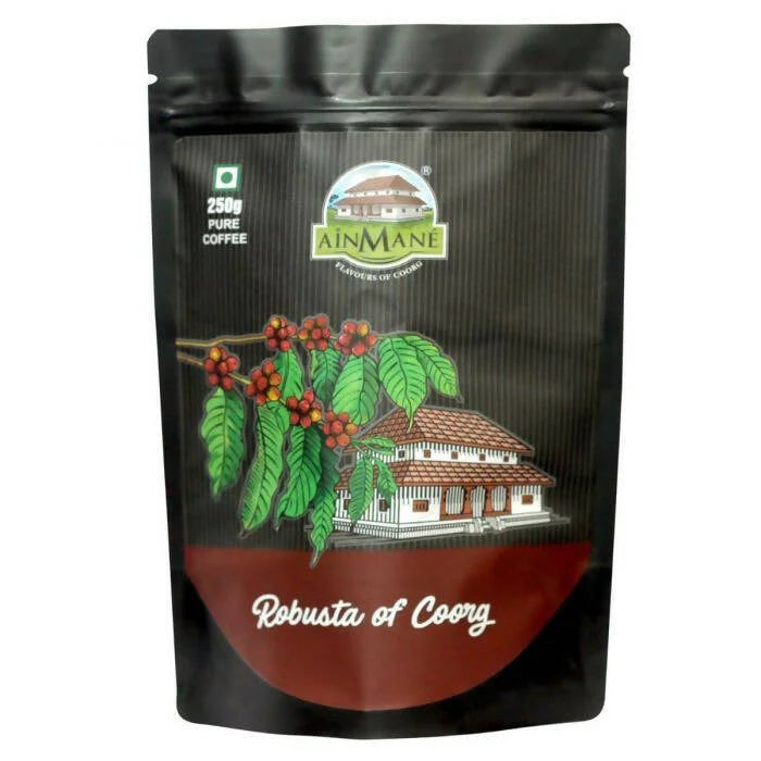 Ainmane Robusta of Coorg -250 gm - Espresso Mytrendzcart