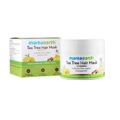 Mamaearth Tea Tree Hair Mask For Dandruff & Itchy Scalp Mytrendzcart