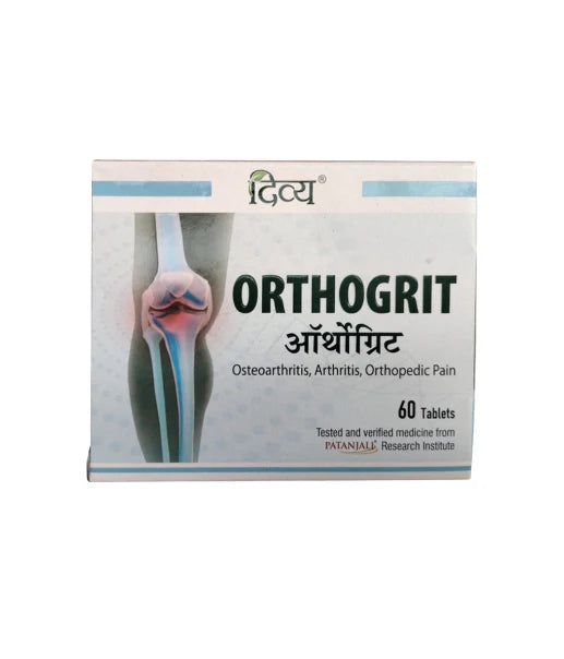 Patanjali Divya Orthogrit -60 tabs - Pack of 1 Mytrendzcart