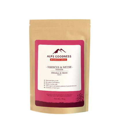 Alps Goodness Hibiscus & Methi Powder -50 gm Mytrendzcart