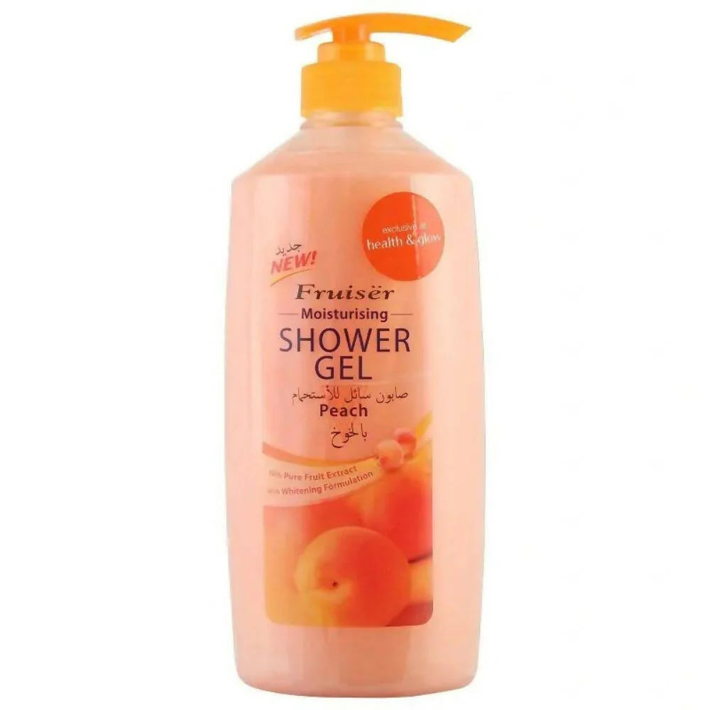 Fruiser Moisturizing Shower Gel (Peach) -800 ml Mytrendzcart