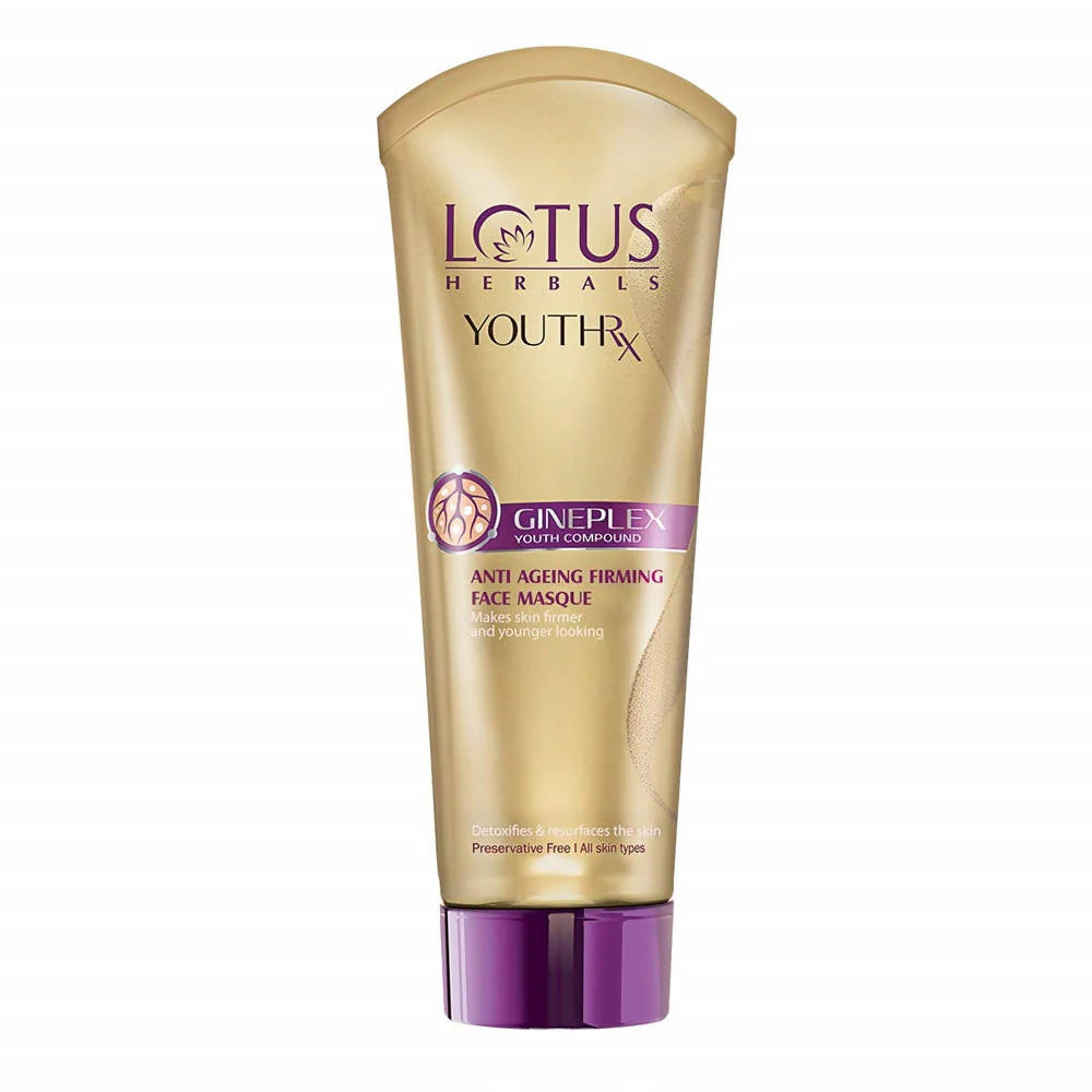 Lotus Herbals Youth RX Gineplex Youth Compound Anti Ageing Firming Face Masque Mytrendzcart