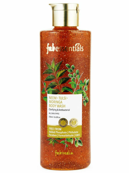 Fabessentials Neem Tulsi Moringa Body Wash -250 ml Mytrendzcart