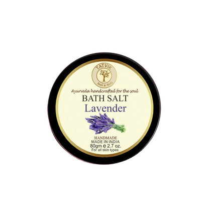 Tatvik Ayurveda Bath Salt Lavender -80 gm Mytrendzcart