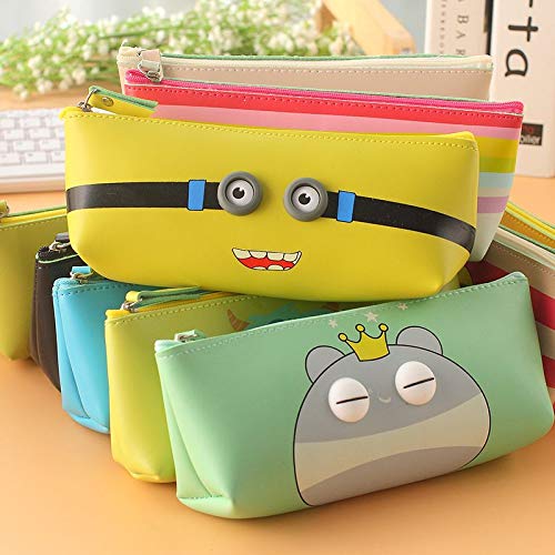 SILLYME 6 pcs Return Gifts Birthday Party for Kids - Silicon Pencil Pouch - Assorted Design Mytrendzcart