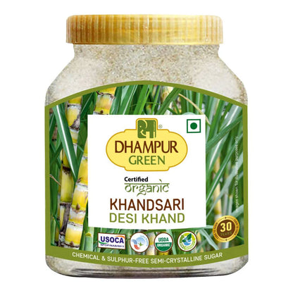 Dhampur Green Desi Khand Khandsari Sugar -800 gm Mytrendzcart