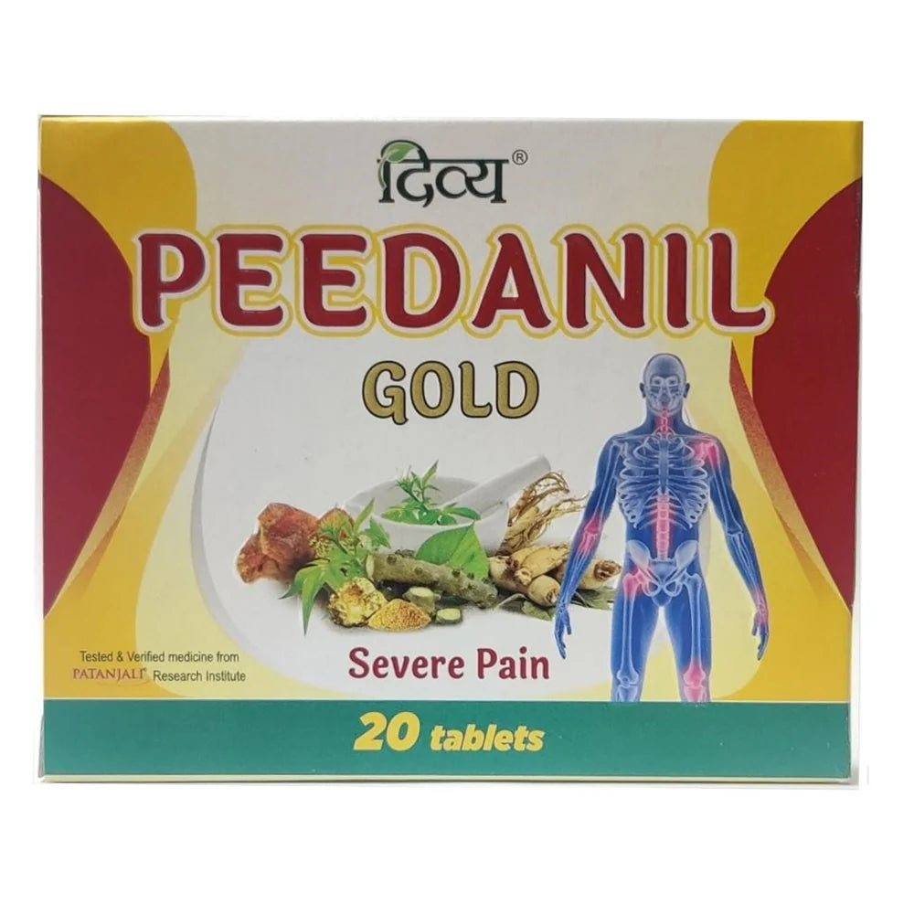 Patanjali Divya Peedanil Gold Tablet -20 tabs - Pack of 1 Mytrendzcart