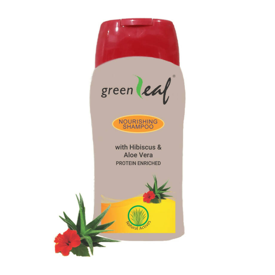 Green Leaf Nourishing Shampoo - Mytrendzcart