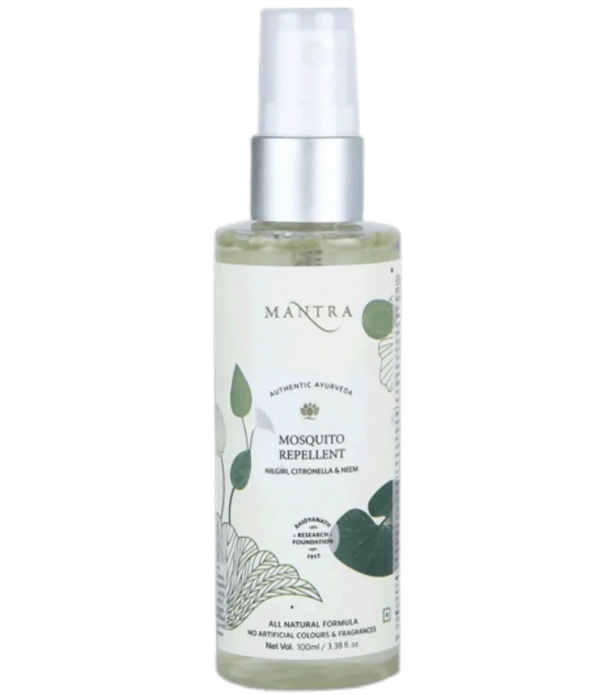 Mantra Herbal Mosquitto Repellent Nilgiri Citronella & Neem -100 ml Mytrendzcart