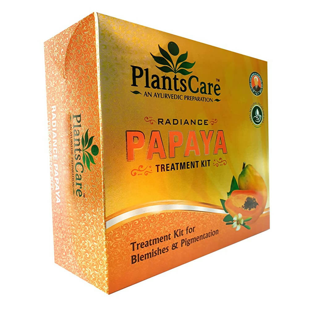 Plants Care Radiance Papaya Treatment Kit 410g+50ml - Mytrendzcart