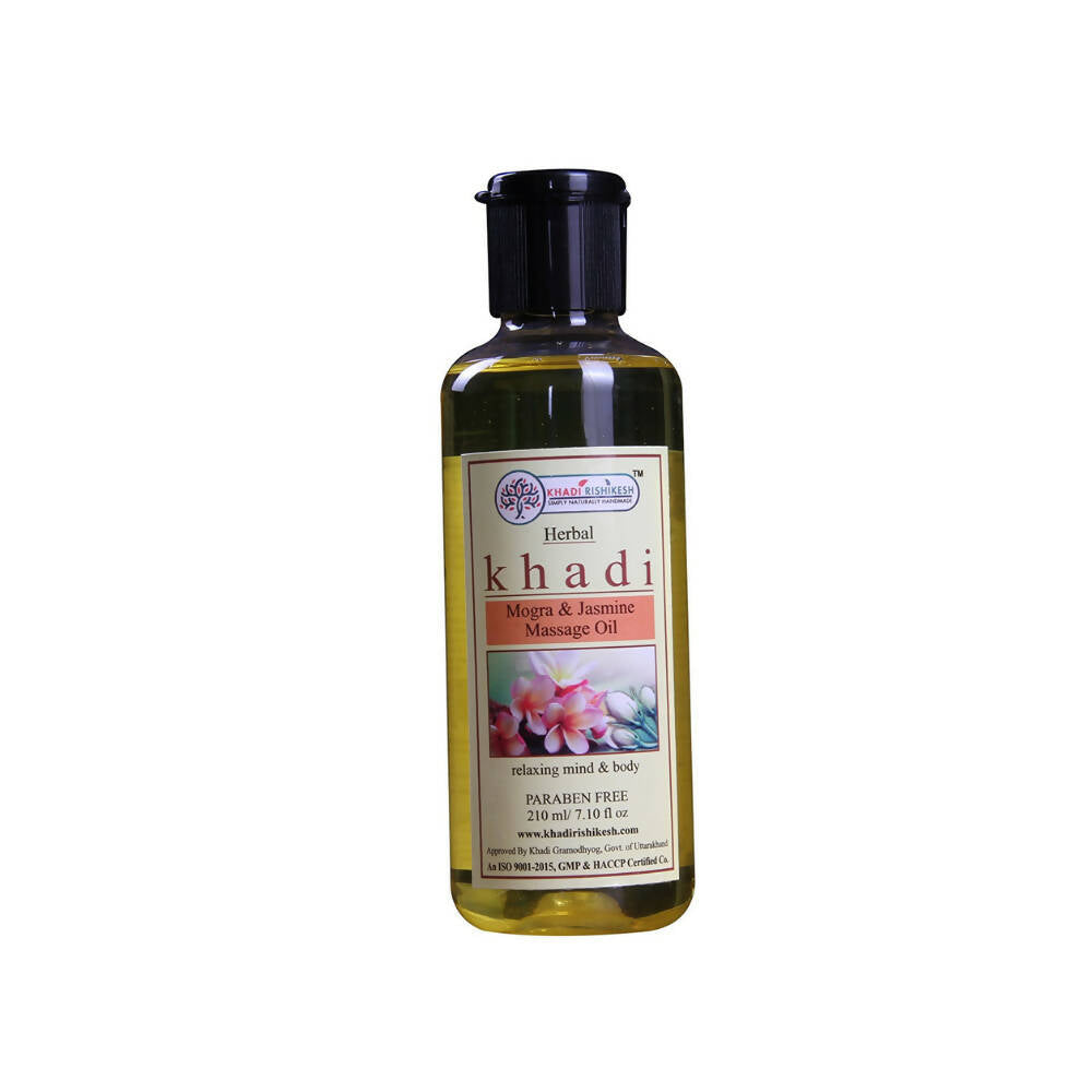 Khadi Rishikesh Herbal Mogra & Jasmine Massage Oil - Mytrendzcart