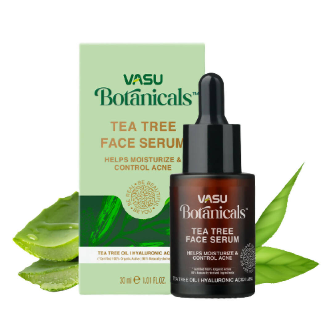 Vasu Healthcare Botanicals Tea Tree Face Serum - Mytrendzcart