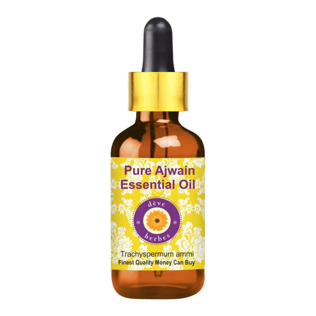 Deve Herbes Pure Ajwain Essential Oil - Mytrendzcart