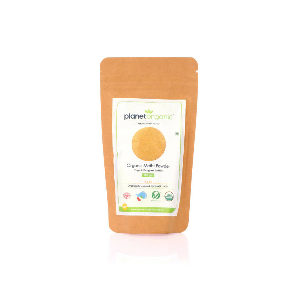 Planet Organic Methi powder (Fenugreek Powder) - Mytrendzcart