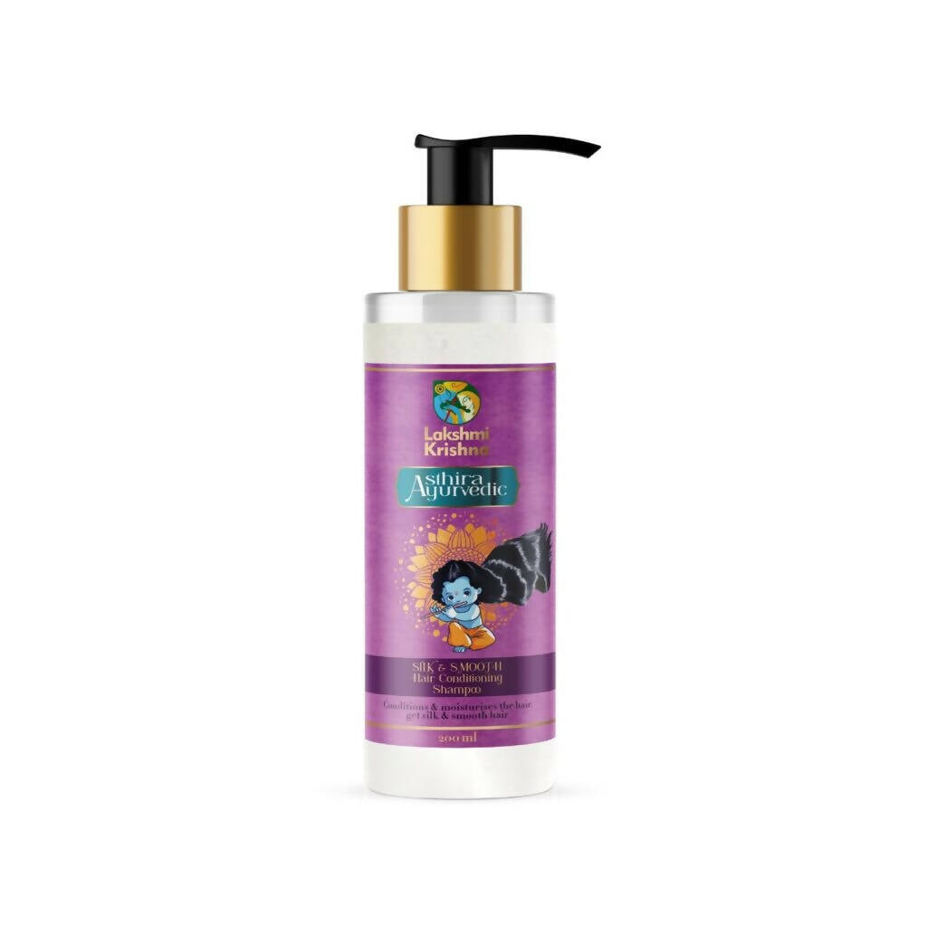 Lakshmi Krishna Silk & Smooth Hair Conditioning Shampoo - Mytrendzcart