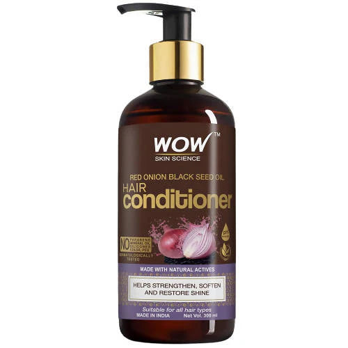 Wow Skin Science Red Onion Black Seed Oil Hair Conditioner -100 ml Mytrendzcart