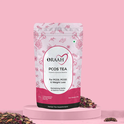 Oraah PCOS PCOD Care Combo (Kahwa Tea, Hair Removal Cream & Intimate Wipes) -Combo Mytrendzcart