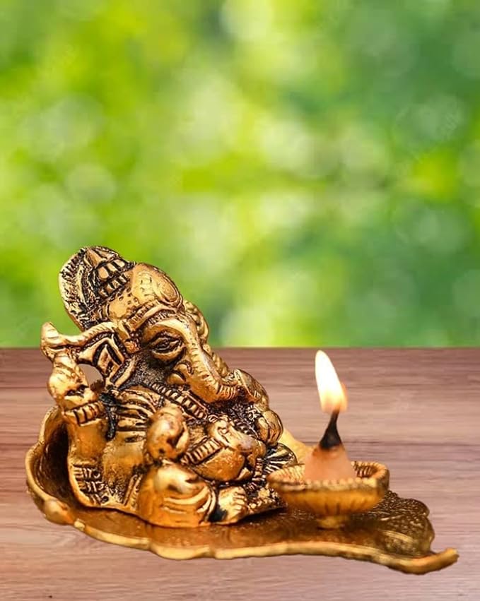 Betterminds Return Gifts for Women Lord Ganesha Diya(Pack of 3), Wedding Gift Anniversary Housewarming Corporate Gifts, Baby Shower Return Gifts Mytrendzcart