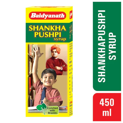 Baidyanath Kolkata Shankhapushpi Syrup -200 ml - Pack of 1 Mytrendzcart