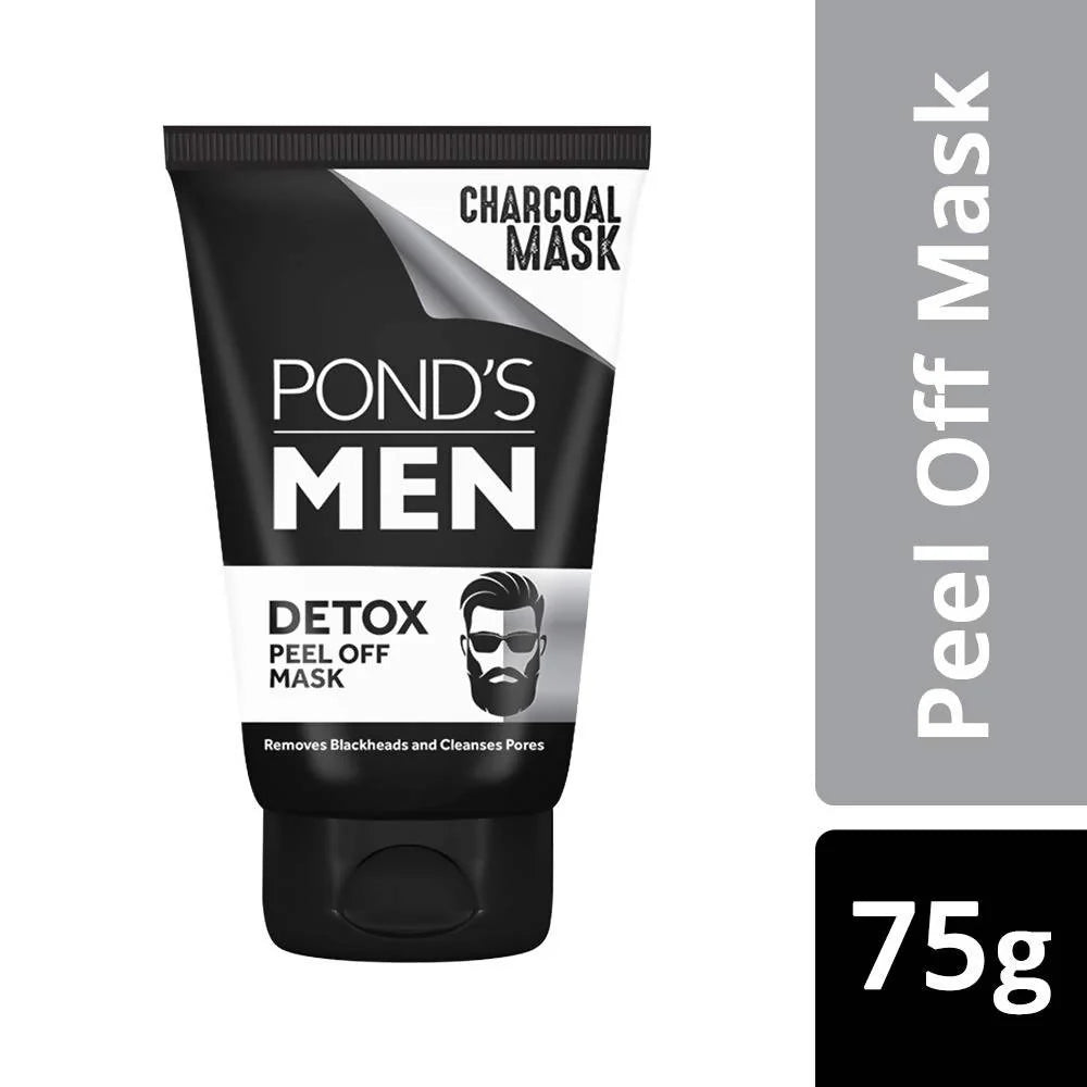 Ponds Men Charcoal Blackhead Removal Detox Peel Off Mask -75 gm Mytrendzcart