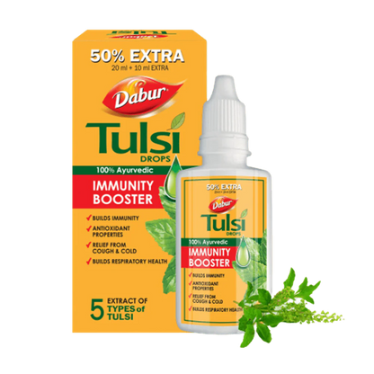 Dabur Tulsi Drops -30 ml - Pack of 1 Mytrendzcart