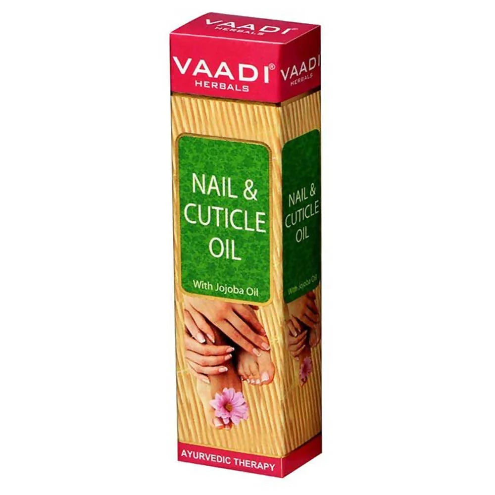 Vaadi Herbals Nail and Cuticle Oil with Jojoba Oil -10 ml Mytrendzcart