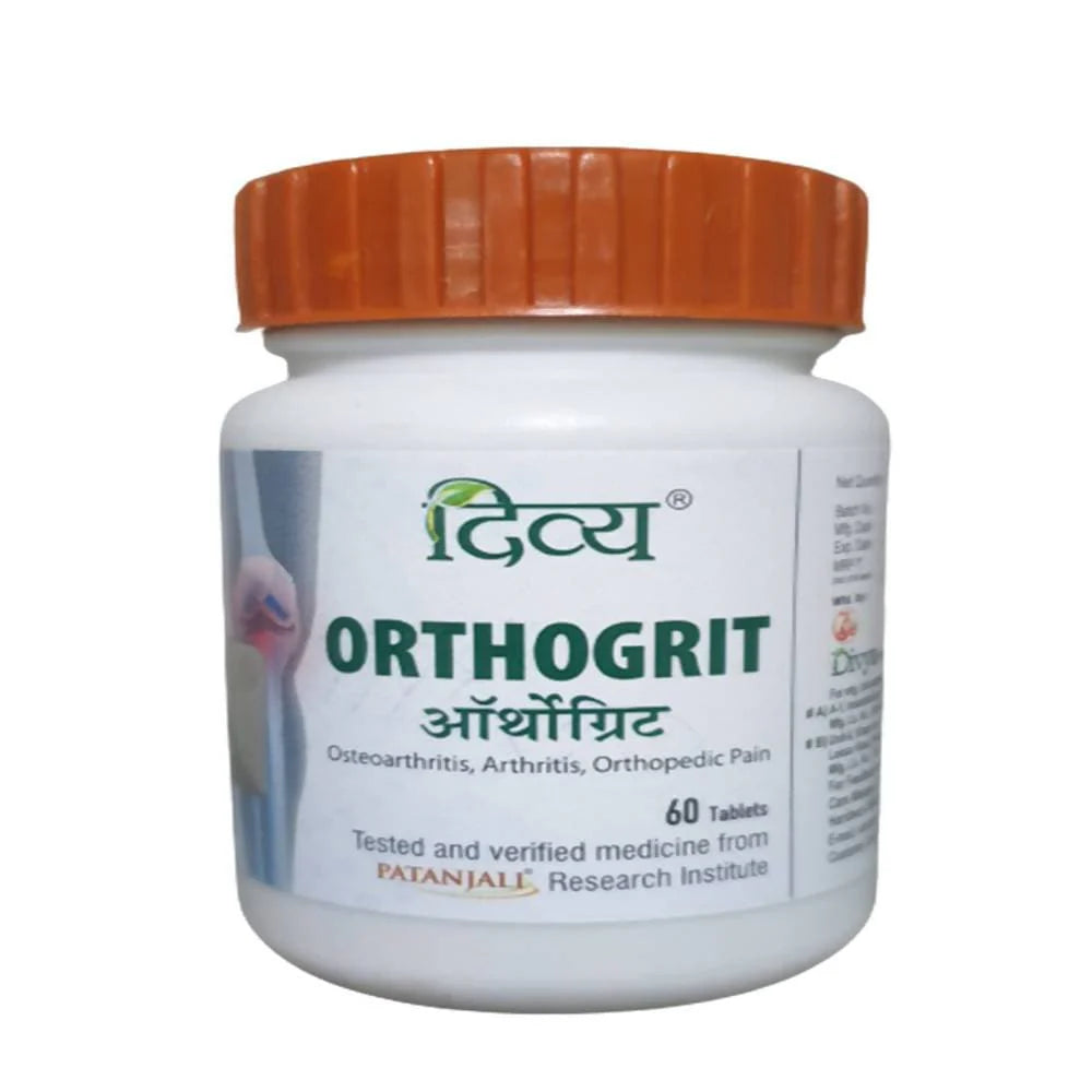 Patanjali Divya Orthogrit -60 tabs - Pack of 1 Mytrendzcart