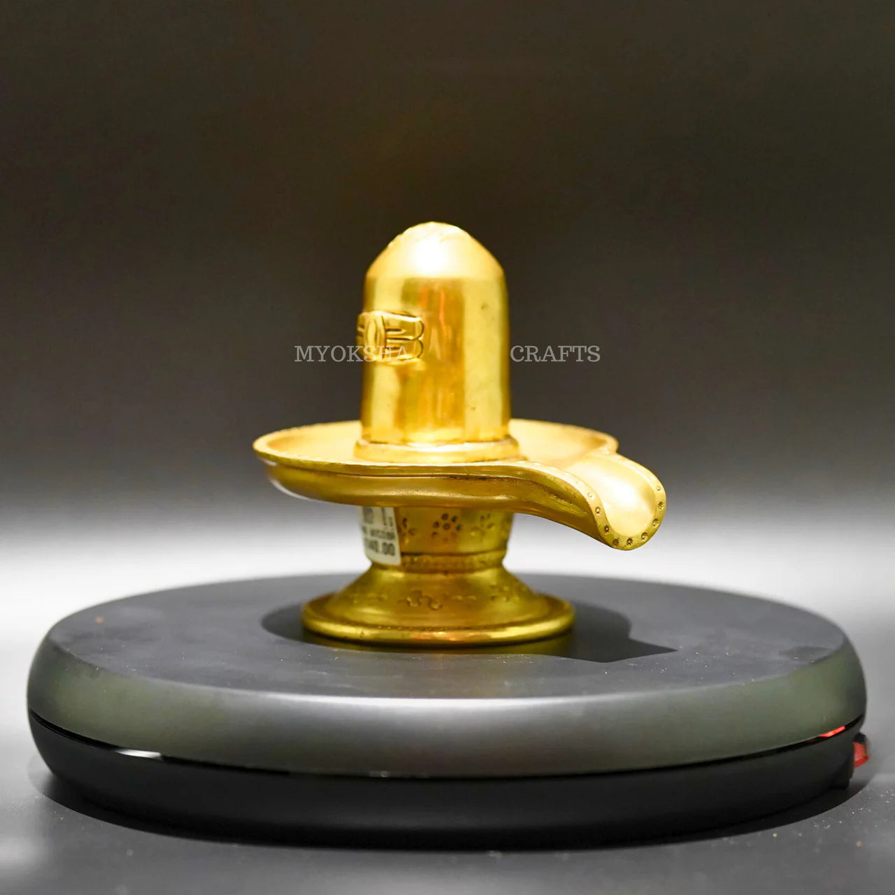 Brass Shivling - Sacred Symbol of Lord Shiva's Cosmic Energy Mytrendzcart