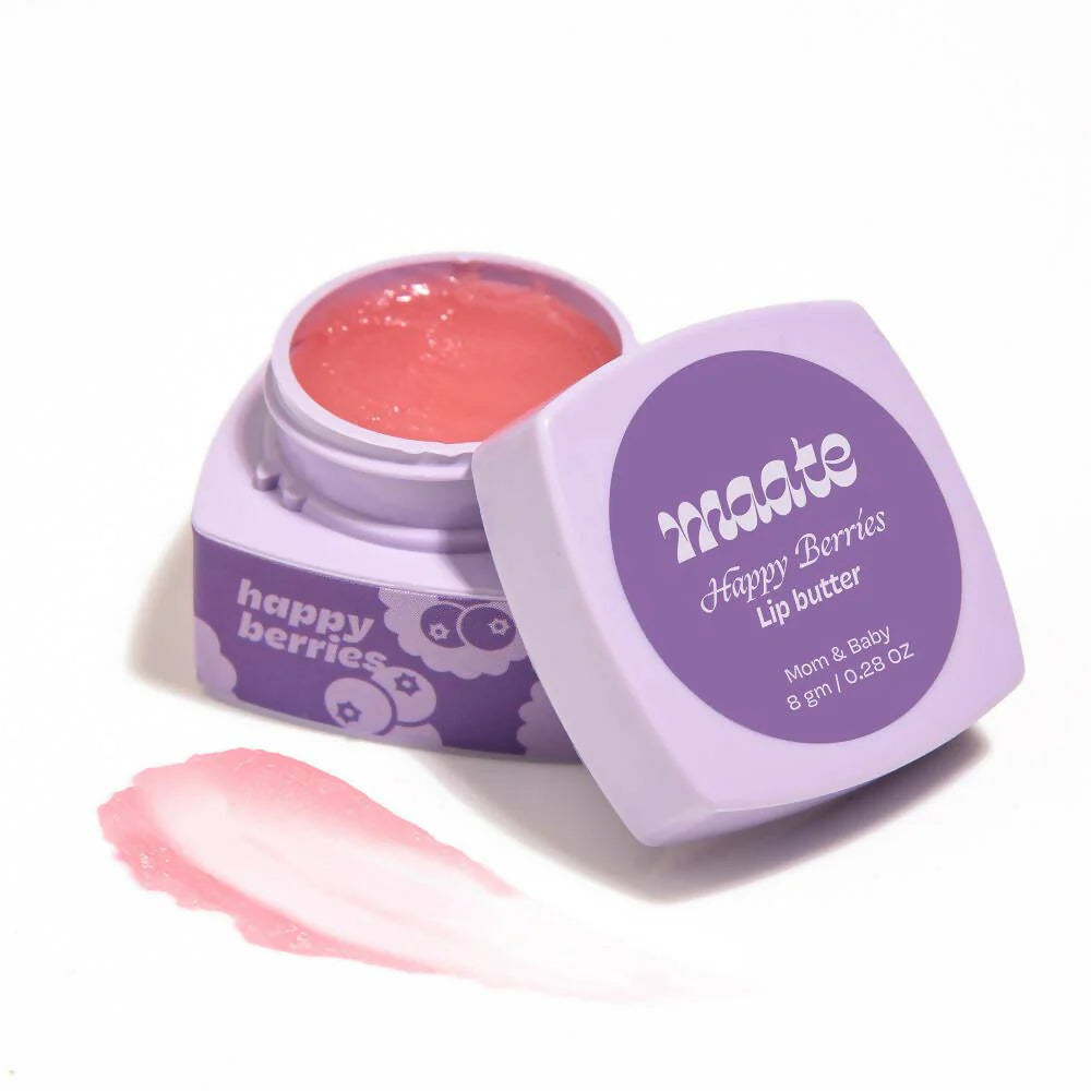 Maate Lip Butter | Packed with Berries for Moist, Soft & Smooth Lips -8 gm Mytrendzcart