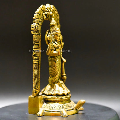 Brass Kurma Statue - Divine Protection for Seekers Mytrendzcart