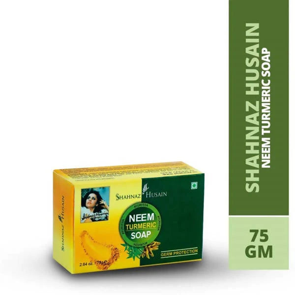 Shahnaz Husain Neem Turmeric Soap -75 gm Mytrendzcart