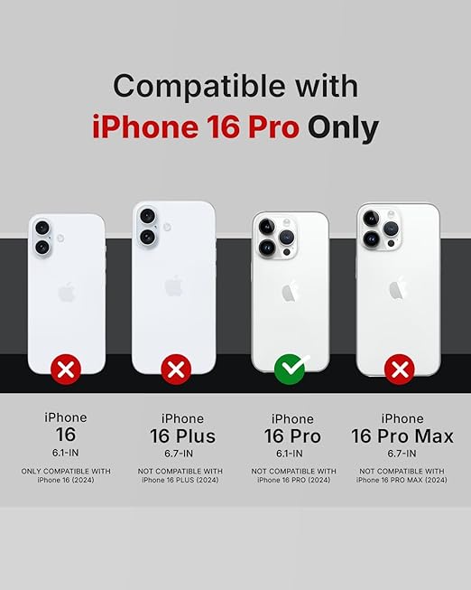 RAEGR iPhone 16 Pro Case | Anodized Aluminum Bumper | Supports Mag-Safe Wireless Charging | Edge Armor Protective Minimal Case Designed for iPhone 16 Pro (6.3-Inch) (2024) - Desert Titanium RG10579 - Mytrendzcart