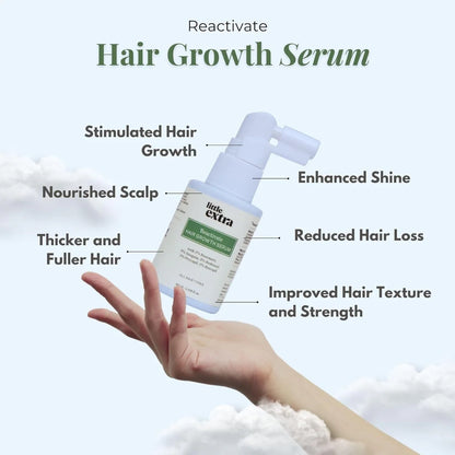 Little Extra Reactivate Hair Growth Serum -30 ml Mytrendzcart