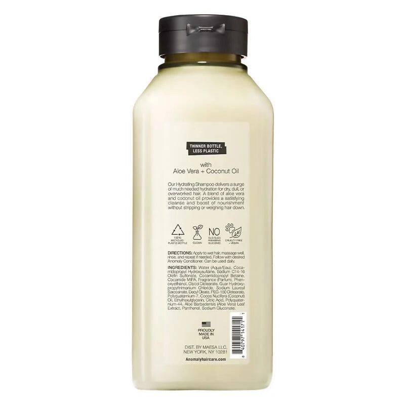 Anomaly by Priyanka Chopra Hydrating Shampoo With Aloe Vera & Coconut Oil, Hydration For Dull & Dry Hair -325 ml Mytrendzcart