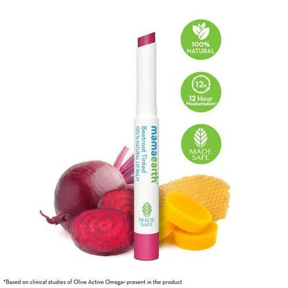 Mamaearth Beetroot Tinted 100% Natural Lip Balm-Natural Pink -2 gm Mytrendzcart