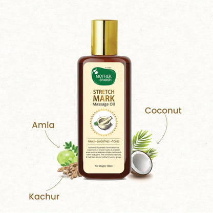 Mother Sparsh Stretch Mark Massage Oil -100 ml Mytrendzcart