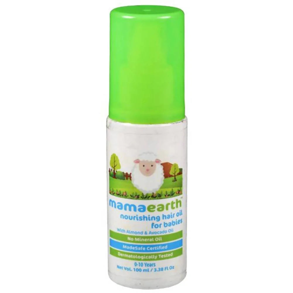 Mamaearth Nourishing Hair Oil For Babies -100 ml Mytrendzcart