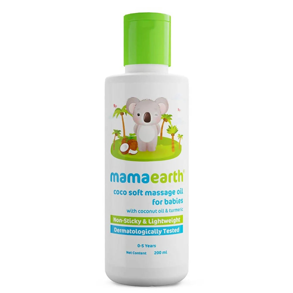 Mamaearth Coco Soft Massage Oil for Babies -200 ml Mytrendzcart