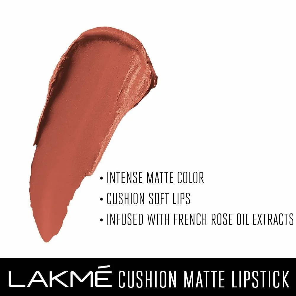 Lakme Cushion Matte Lipstick - Pink Blush Mytrendzcart