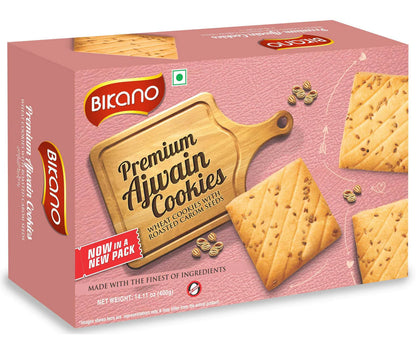 Bikano Premium Ajwain Butter Cookies -Pack of 1 Mytrendzcart