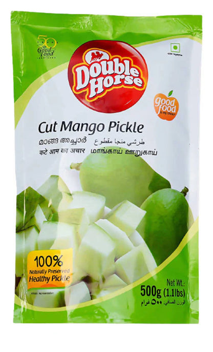 Double Horse Cut Mango Pickle -100 gm Mytrendzcart